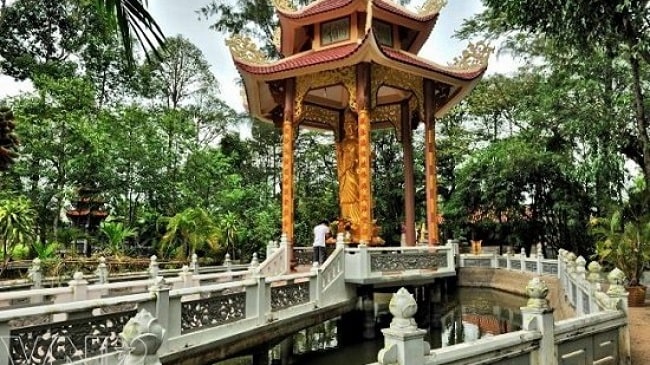 Kiến trúc cổ kính tại chùa